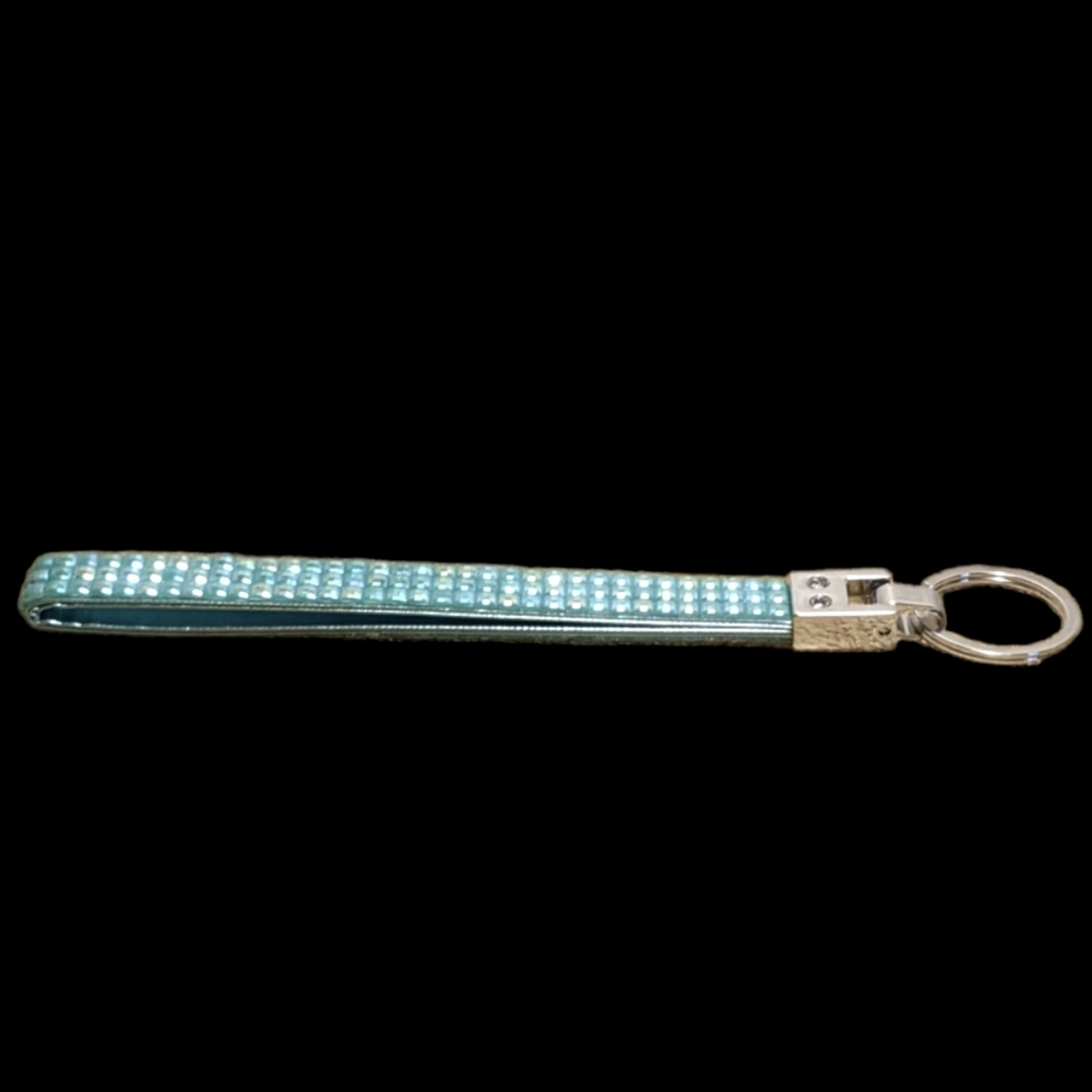 Drive Medical Bling Teal Blue Sparkly Cane Strap, Fancy Keyring or Clutch Strap